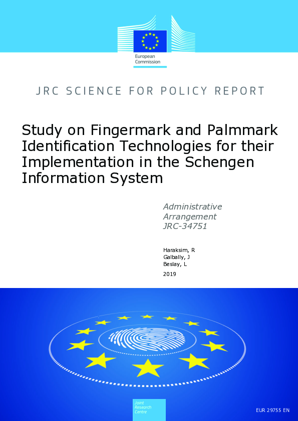 (PDF) Study on Fingermark and Palmmark Identification Technologies for ...