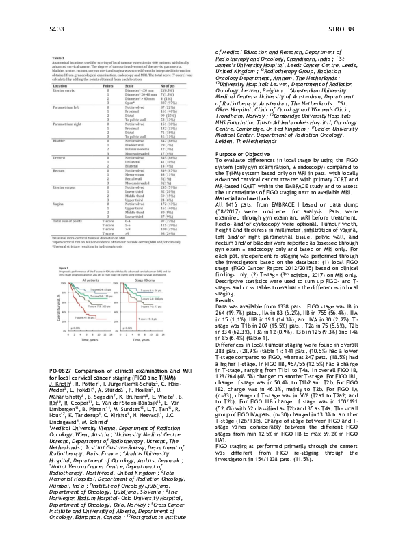 (PDF) PO-0827 Comparison of clinical examination and MRI for local ...