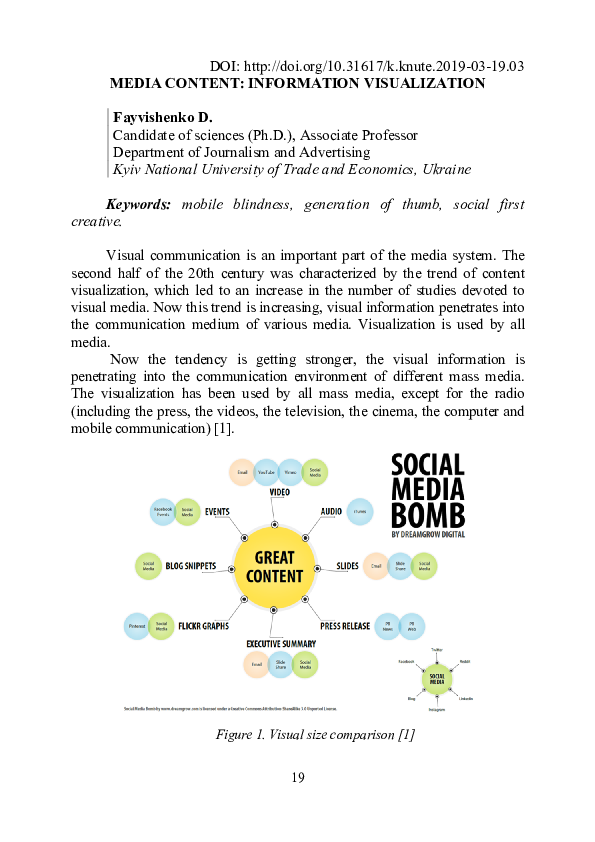 (PDF) Media content: information visualization
