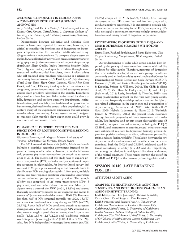 (PDF) Psychometric Properties of the PHQ-9 and CESD-R Depression ...