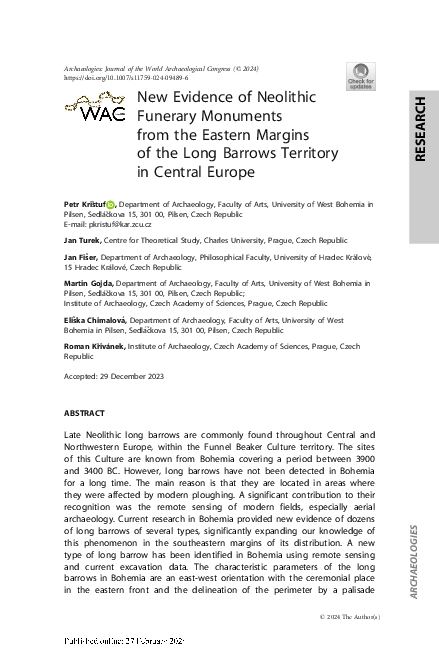 (PDF) New Evidence of Neolithic Funerary Monuments from the Eastern ...