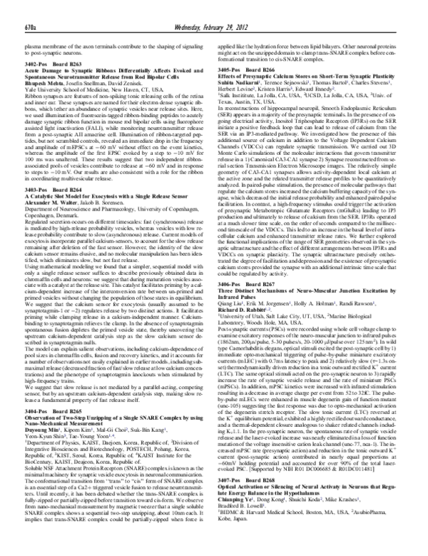 (PDF) Three Distinct Mechanisms of Neuro-Muscular Junction Excitation ...