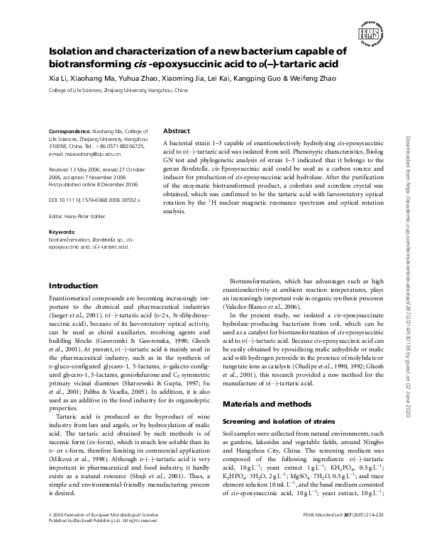 (PDF) Isolation and characterization of new bacteriophages infecting ...