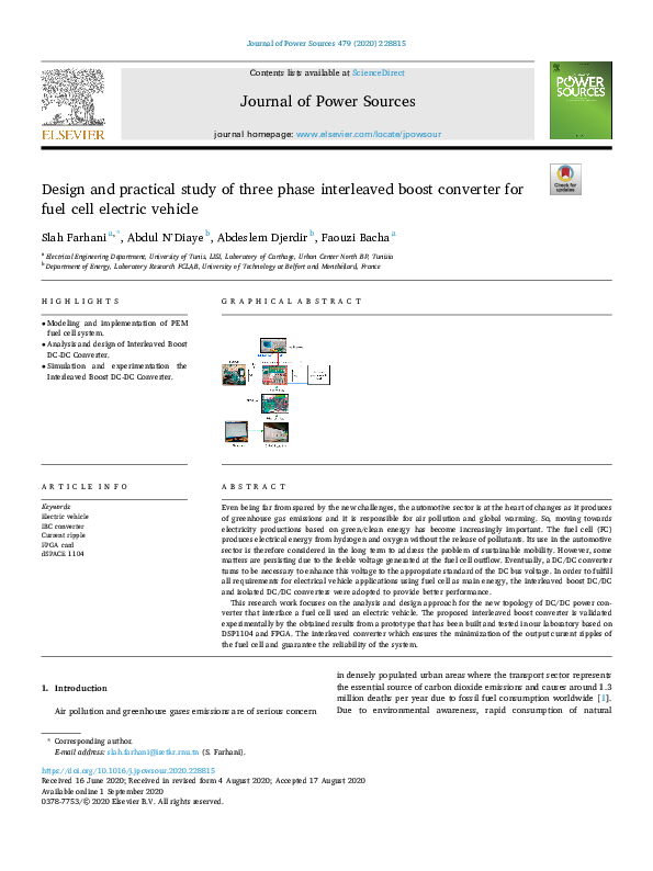 (PDF) Design and practical study of three phase interleaved boost ...