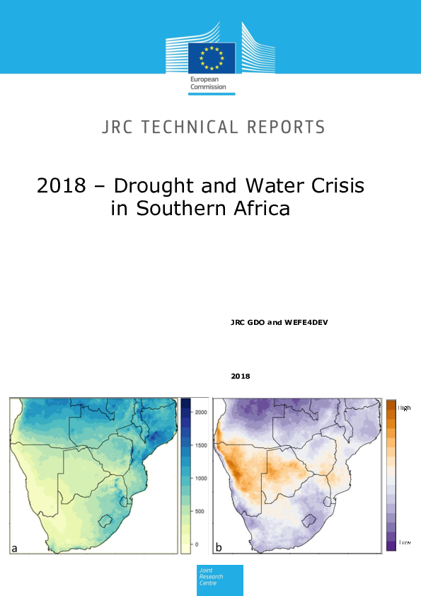 (PDF) 2018 - Drought and Water Crisis in Southern Africa