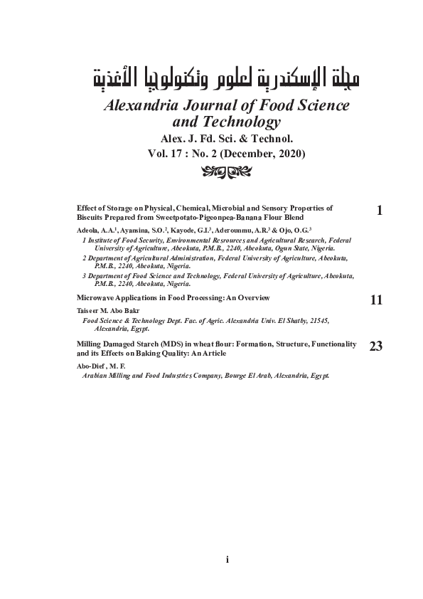 (PDF) Effect of Storage on Physical, Chemical, Microbial and Sensory ...