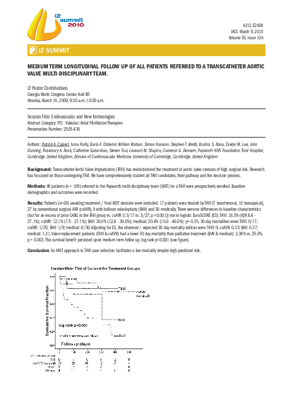 (PDF) Medium Term Longitudinal Follow Up of All Patients Referred to a ...