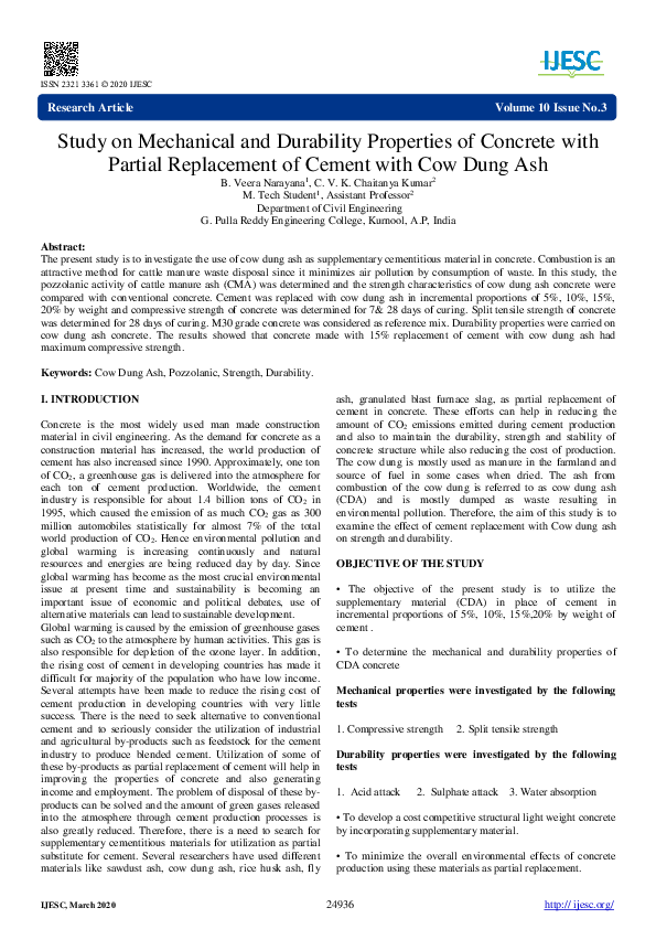 (PDF) Study on Mechanical and Durability Properties of Desert Sand ...