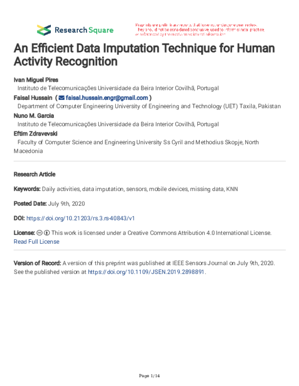 (PDF) Activity-Aware Fall Detection and Recognition Based on Wearable ...
