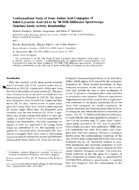 (PDF) Conformational Study of Some Amino Acid Conjugates of Indol-3-yl ...