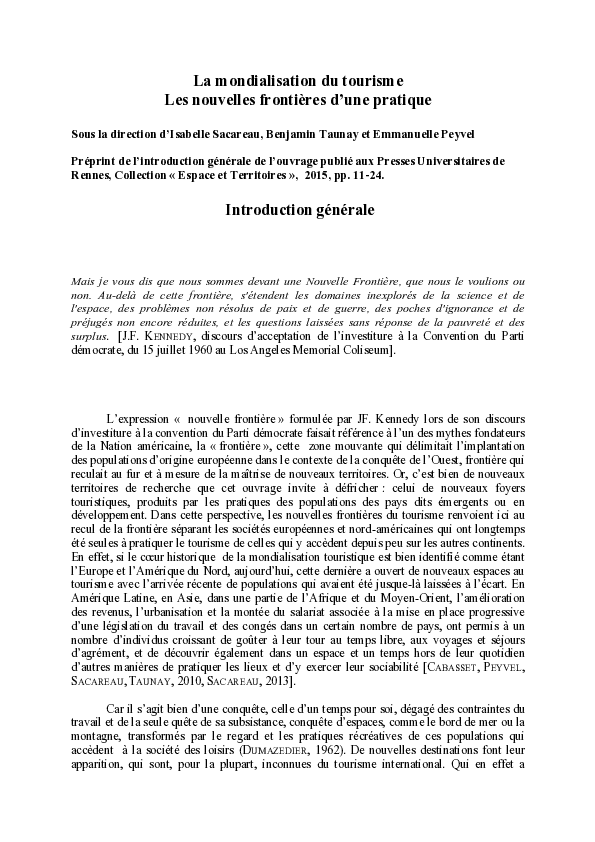 (PDF) Introduction Générale
