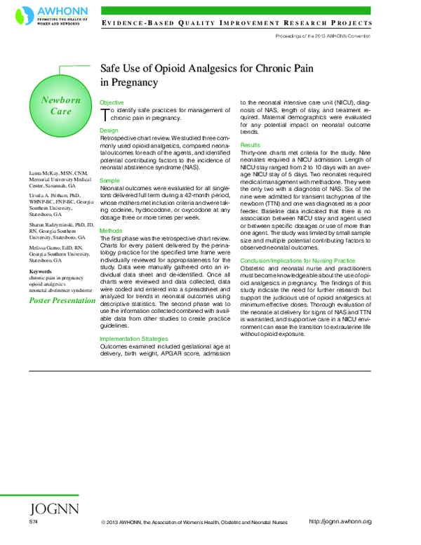 (PDF) Protecting Our Littlest Patients: A Newborn Falls Prevention Strategy