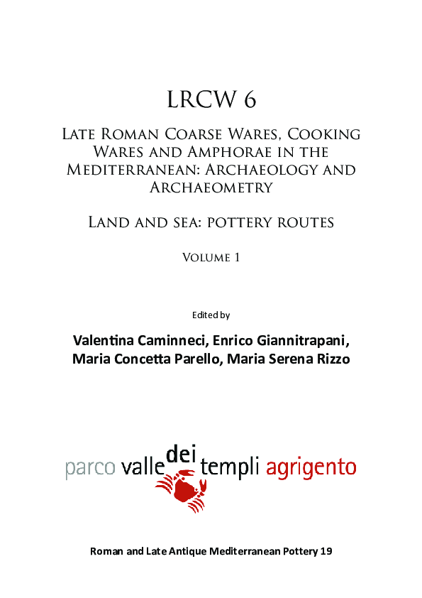 (PDF) Reconsidering the early Byzantine ceramic finds from the Vari cave