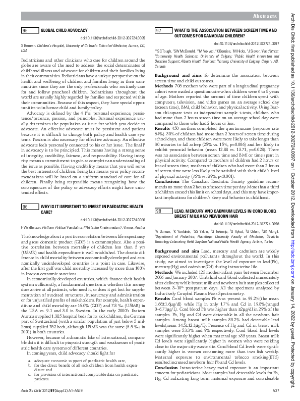 (PDF) 97 What is the Association Between Screen Time and Outcomes For ...