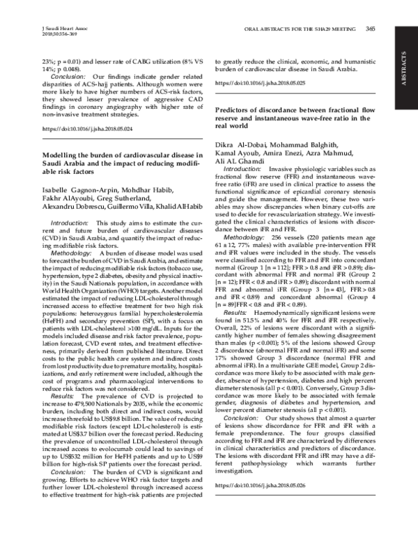 (PDF) Predictors of discordance between fractional flow reserve (FFR ...