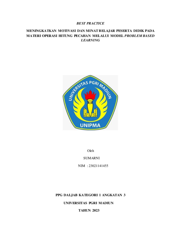 (PDF) Best Practice