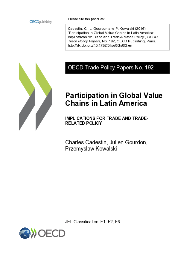 (PDF) Participation in Global Value Chains in Latin America