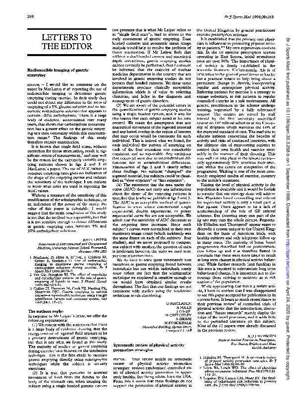 (PDF) Systematic review of physical activity promotion strategies