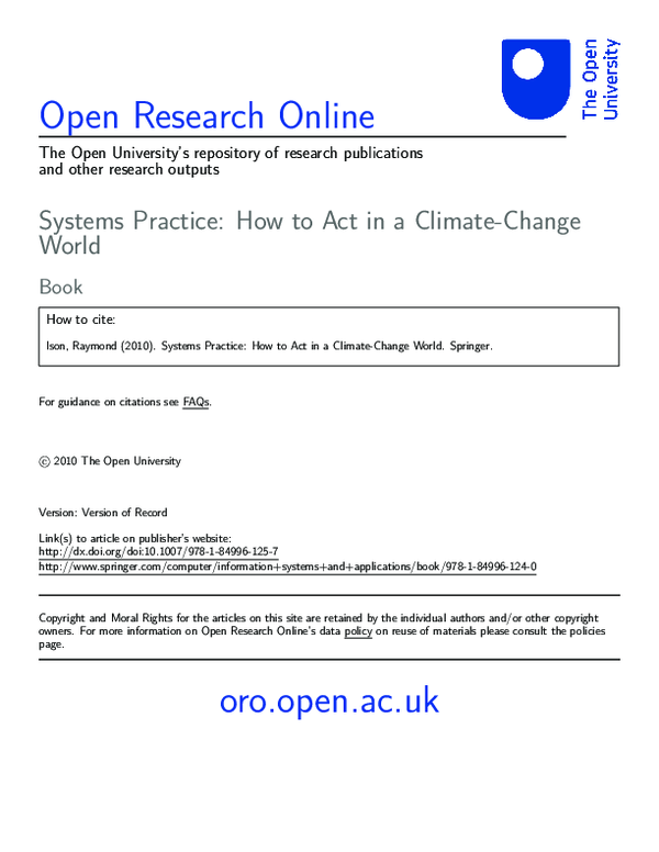 (PDF) Introduction and Rationale