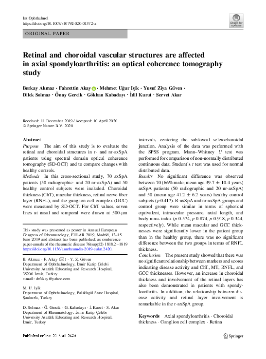 (PDF) Retinal and choroidal vascular structures are affected in axial ...
