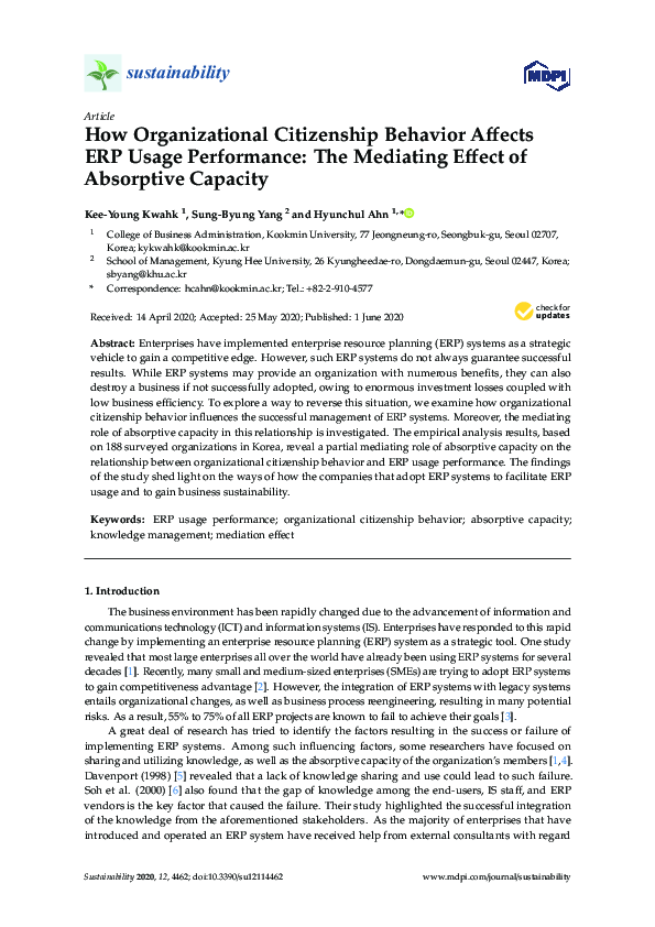 (PDF) How Organizational Citizenship Behavior affect Employee Job ...