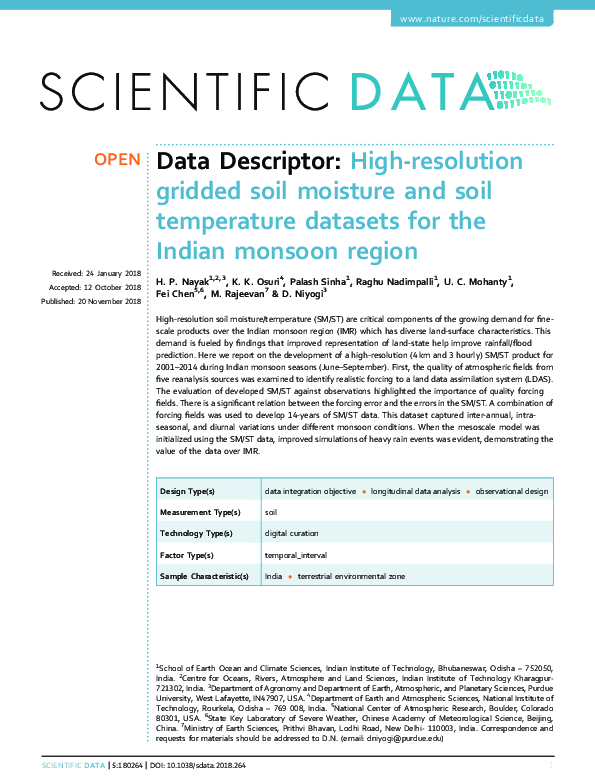 (PDF) High-resolution gridded soil moisture and soil temperature ...
