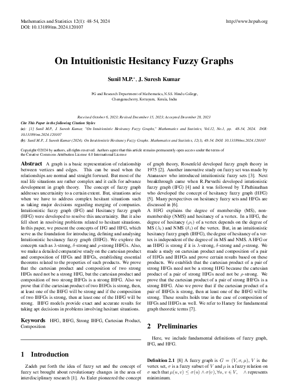 (PDF) On Intuitionistic Hesitancy Fuzzy Graphs