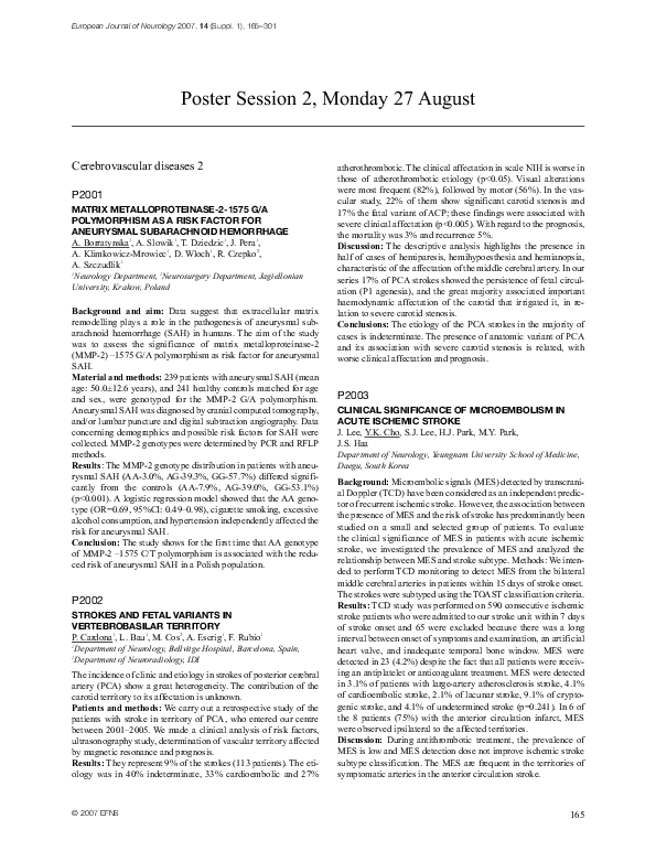 (PDF) Poster session 2