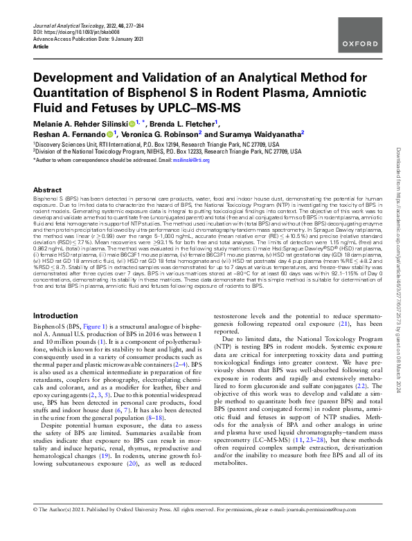 (PDF) Development and Validation of an Analytical Method for ...