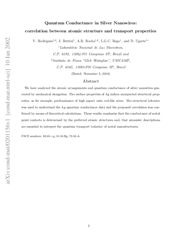 Quantum conductance in silver nanowires: Correlation between atomic structure and transport properties