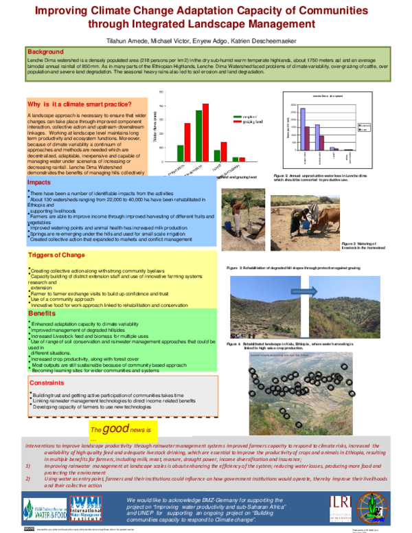 (PDF) Improving climate change adaptation capacity of communities ...