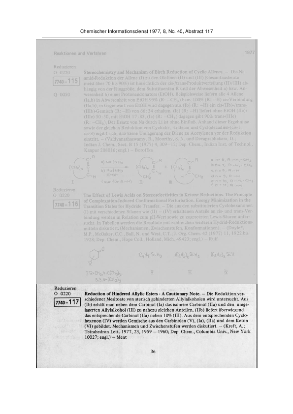 (PDF) ChemInform Abstract: REDUCTION OF HINDERED ALLYLIC ESTERS - A ...