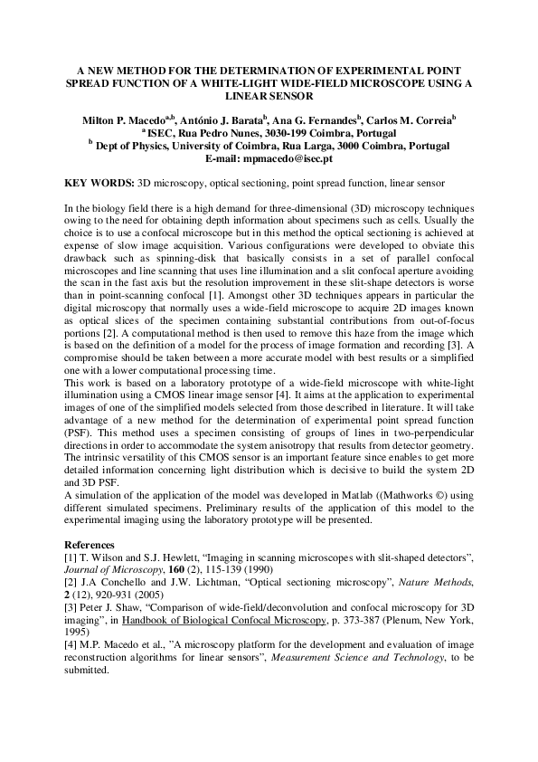 (PDF) Evaluation of a new method for the determination of experimental ...