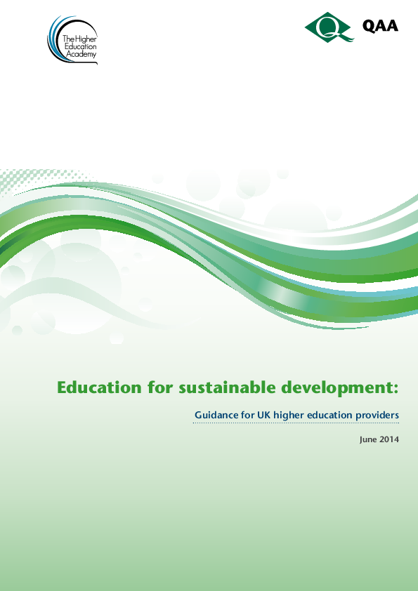(PDF) Education for Sustainable Development: Guidance for UK Higher ...