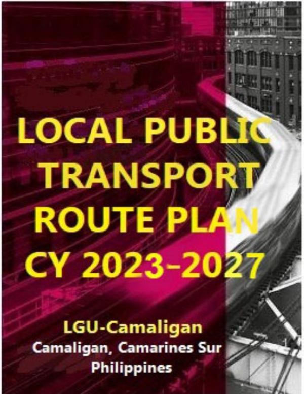 (PDF) CAMALIGAN LOCAL PUBLIC TRANSPORT ROUTE PLAN