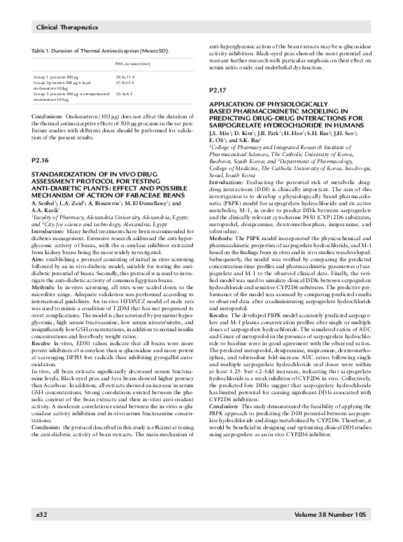 (PDF) Standardization of In Vivo Drug Assessment Protocol For Testing ...