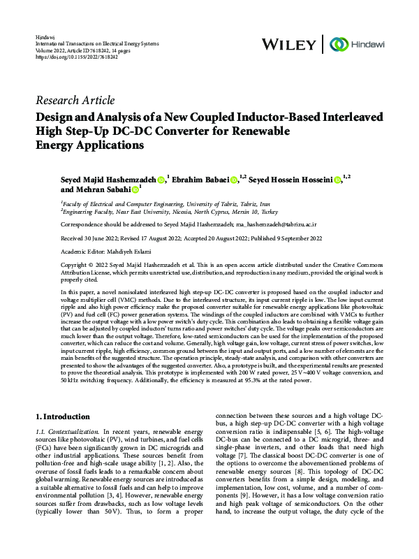 (PDF) Design and Analysis of a New Coupled Inductor-Based Interleaved ...