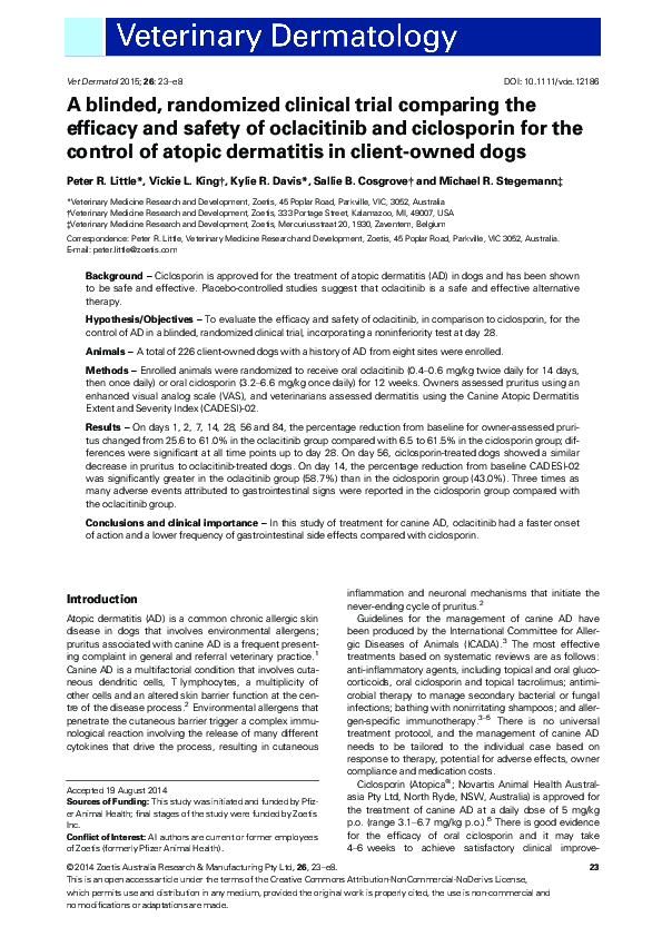 (PDF) A blinded, randomized clinical trial comparing the efficacy and ...