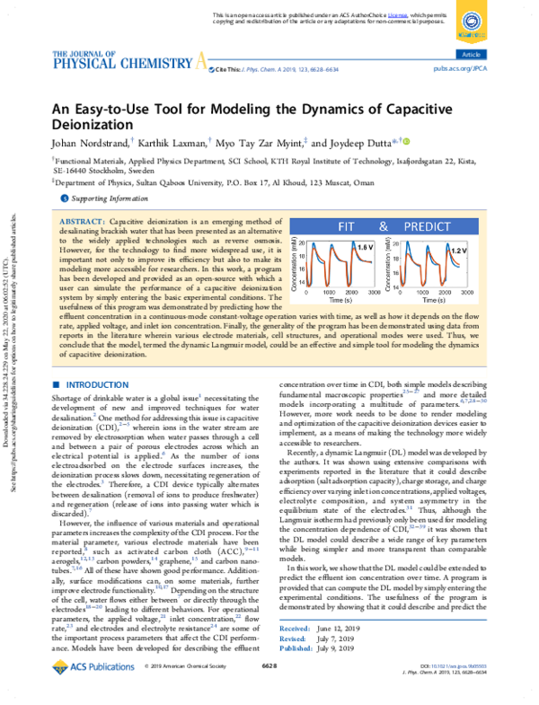 (PDF) An Easy-to-Use Tool for Modeling the Dynamics of Capacitive ...