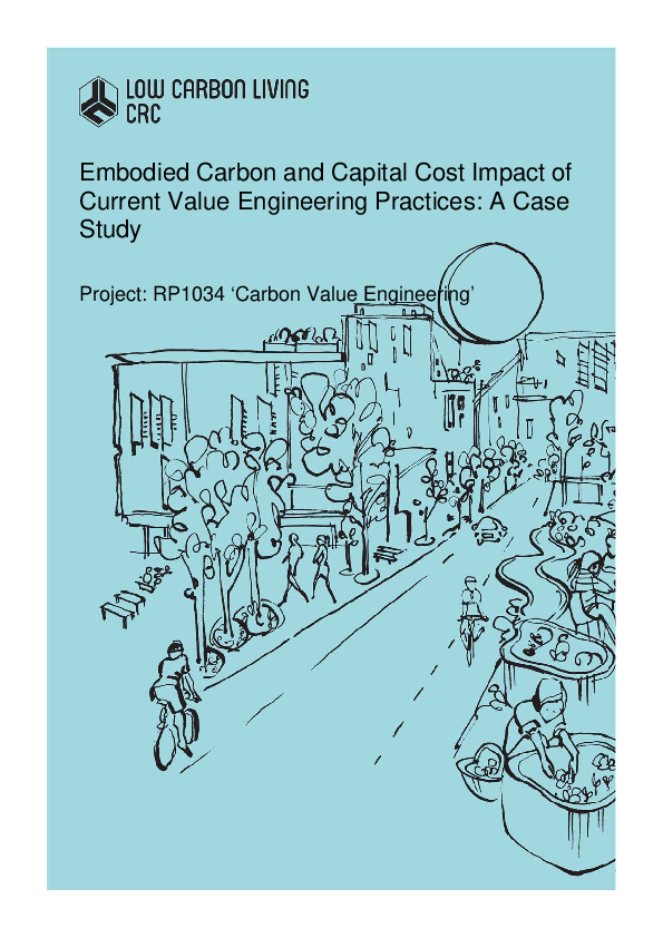 (PDF) Embodied carbon and capital cost impact of current value ...