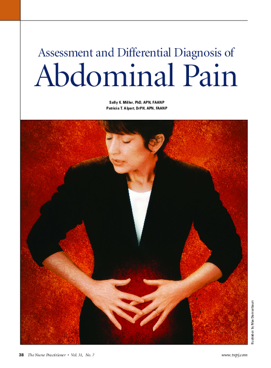 (PDF) Assessment and Differential Diagnosis of Abdominal Pain