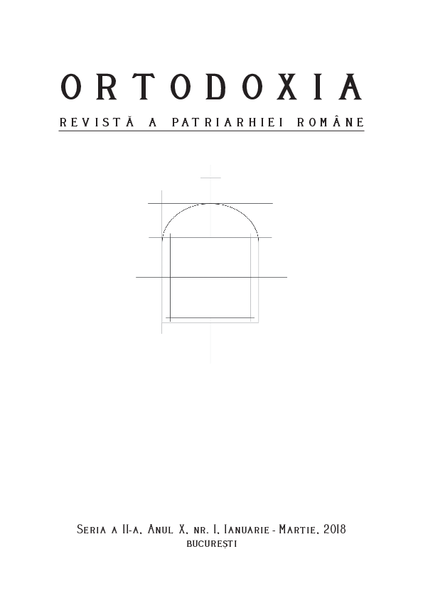 Ortodoxia nr. 1/2018