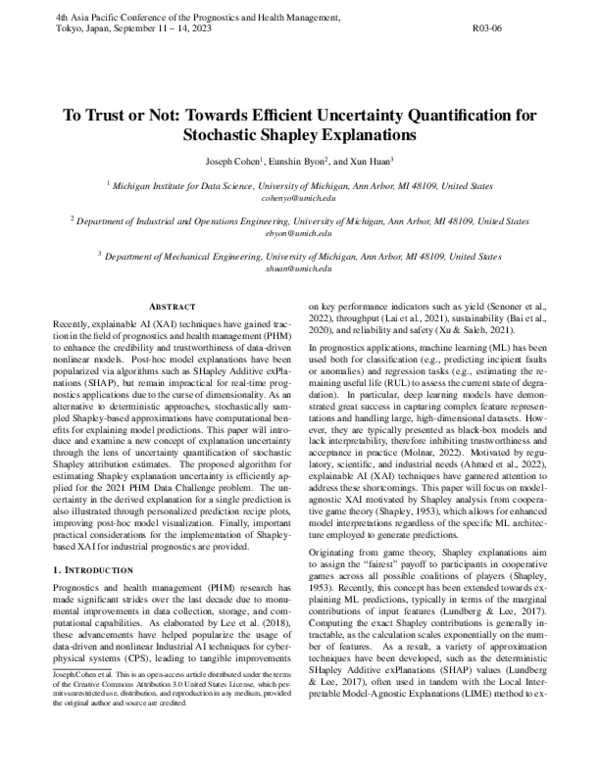 (PDF) To Trust or Not: Towards Efficient Uncertainty Quantification for ...