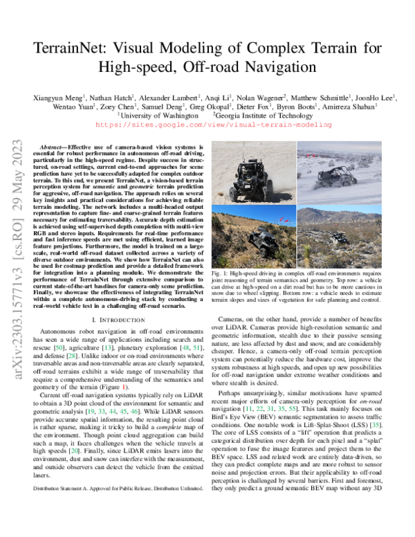 (PDF) TerrainNet: Visual Modeling of Complex Terrain for High-speed ...
