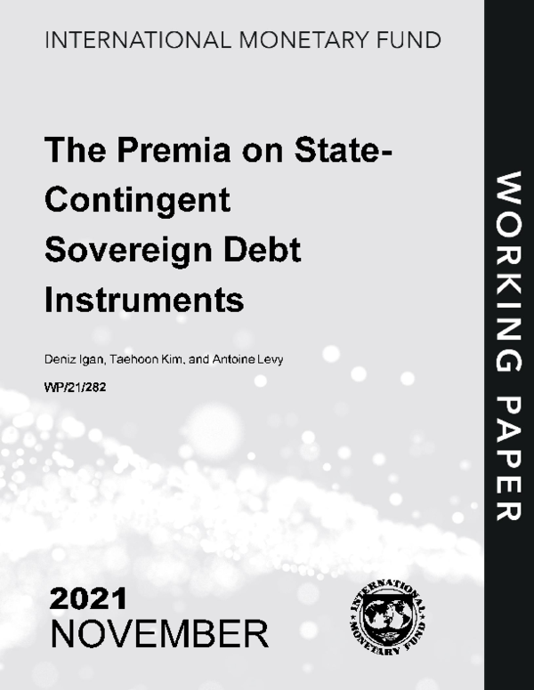 (PDF) The Premia on State-Contingent Sovereign Debt Instruments