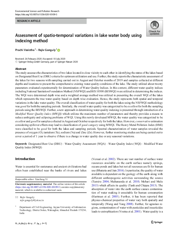(PDF) Assessment of spatio-temporal variations in land use land cover ...