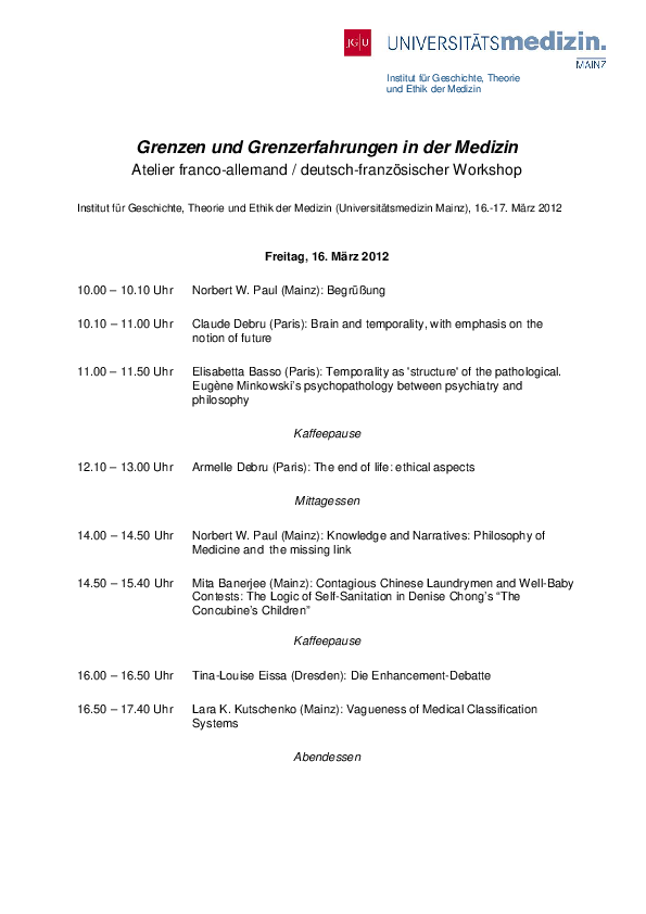 (PDF) Temporality as 'structure' of the pathological. Eugène Minkowski ...