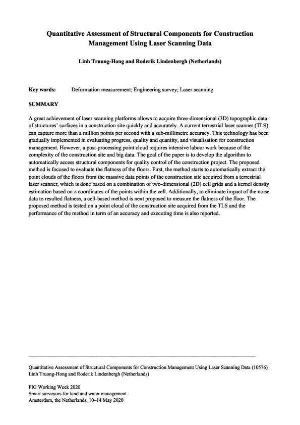 (PDF) Quantitative Assessment of Structural Components for Construction ...