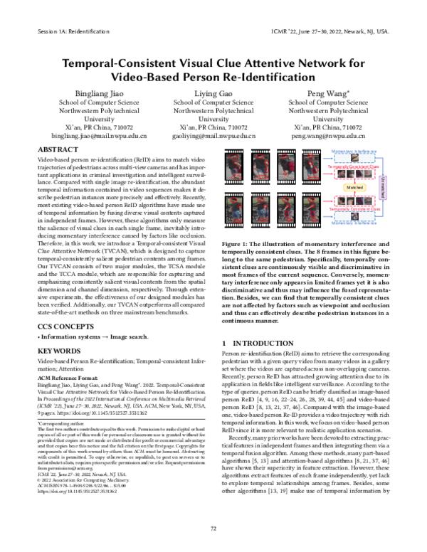 (PDF) Temporal-Consistent Visual Clue Attentive Network for Video-Based ...