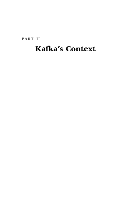 (PDF) PART II Kafka's C ontext | Stanley Corngold - Academia.edu